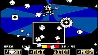 BATTLING DELTARUNE'S JEVIL IN UNDERTALE!!!