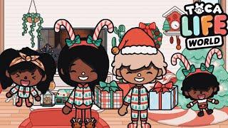 Rich family Christmas Day routine⭐️|Toca boca roleplay|*With voice!*