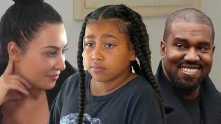 Kim Kardashian Says North Prefers Living With Dad Kanye West