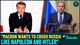 Lavrov Fires Back: ‘Macron’s War Threats Sound Like Napoleon & Hitler!’ | Russia’s Dire Warning