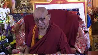 Lama Zopa Rinpoche thanks to all within FPMT for creating merit dedicated to HHDL