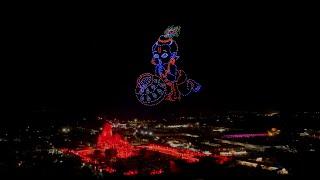 1000 Drone Show for Janmashtami | Shri Sanwaliya Seth Mandir | Rajasthan | BotLab Dynamics