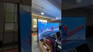 P2 indoor curved led screen design