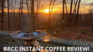 BRCC instant coffee review. My favorite instant coffee for camping yet!?