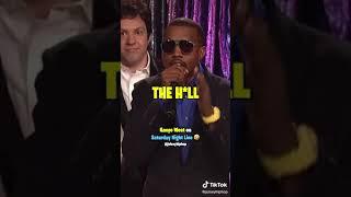 #KanyeWest on #SaturdayNightLive  FOLLOW for more #HipHop and #Rap vids‼️ #julseyhiphop # #shorts