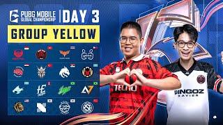 [ID] 2024 PMGC League | Group Yellow Day 3 | PUBG MOBILE Global Championship