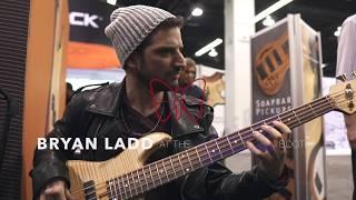 NAMM 2020: Bryan Ladd playing a Fodera Emperor Standard 5 at the Aguilar Booth