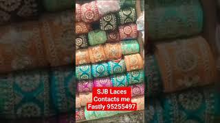 Amandeep Singh_Lace Wholesale Market price #fashion #women #new #design  @sardarjeelacewale5806