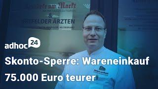 Skonto-Sperre / PTA-Gehalt: Lohnt sich das? / 294 Euro Kammerbeitrag / Christian Buse verstorben