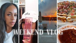 Weekend Vlog | Chill Weekend at home | Lunch Date | Bath Body Works  Delina dup +more