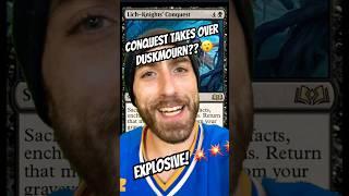 Lich-Knights’ Conquest is BROKEN?  Duskmourn Standard Combo #magicthegathering #mtg #shorts