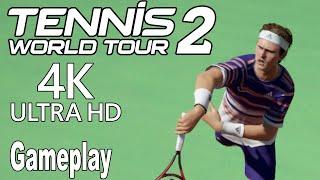 Tennis World Tour 2 - Gameplay Trailer [4K]