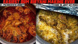 This is the only way to make delicious CHICKEN DUM BIRYANI IN JUST ONE HOUR 1KG CHICKEN DUM BIRYANI