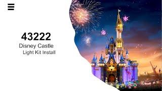 Install Lightailing Light Kit For Lego Disney Castle 43222