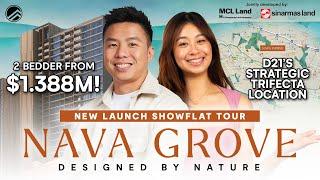 2-bedders starting from $1.388M? Explore D21’s latest Nava Grove | PLB New Launch Showflat Tour