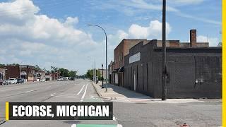 A DANGER ZONE In Suburban Detroit | Ecorse, Michigan