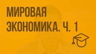 Мировая экономика. Ч. 1. Видеоурок по обществознанию 11 класс