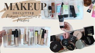 MAKEUP DECLUTTER: Primers, Concealers, Powders - It's time to go!