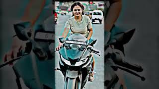 Lady biker || Cute Lady biker Bangladesh || #ladybiker #biker #rider #viral #bd #shortfeed #short