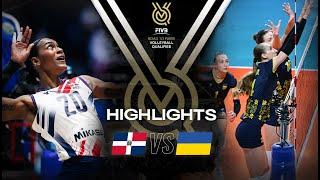  DOM vs.  UKR - Highlights | Women's OQT 2023