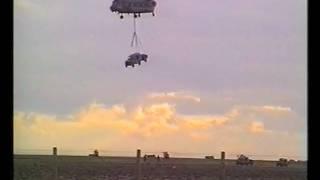 CH-47 Chinook helicopters at Crail.