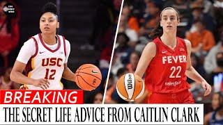 The life advice Caitlin Clark gave JuJu Watkins