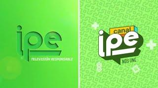 Canal IPe (Perú) - Nuevo logo, gráfica (rebranding, 19/08/2024)