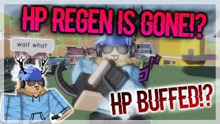 HP Regeneration Is REMOVED!? + Reworked A Bizarre Day | ABD Health PvP Rework