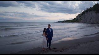 Lakeside Elopement and Christian Wedding | Scarborough Bluffs | Toronto, Ontario | Sam + Anita