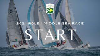 Rolex Middle Sea Race 2024 | Start Highlights