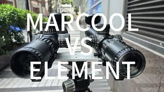 MARCOOL Optics ED lens 5-25x56 FFP IR zerostop Vs ARKEN EP5，Element Optics Titan