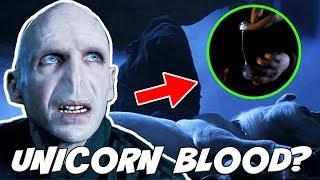 Why Voldemort Drank UNICORN BLOOD - Harry Potter Explained