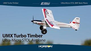 E-flite® UMX™ Turbo Timber® BNF® Basic Ultra Micro STOL Airplane