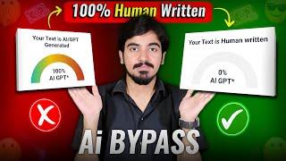 How To Bypass Ai Detection Chatgpt | How To Humanize Ai Content | Ai Detection Bypass