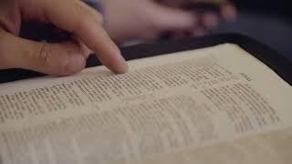 Close-Up View of Person Reading a Bible Free Stock Footage | No Copyright Videos | Creative Common !