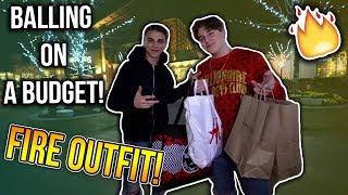 Buying an INSANE OUTFIT for CHEAP!! (Balling on a Budget) FT. MY BROTHER