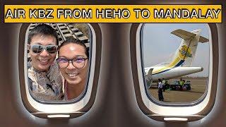 Air KBZ flight experience from Heho to Mandalay