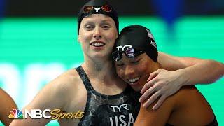 Team USA closes out historic Worlds with women's 4x100 medley gold | NBC Sports