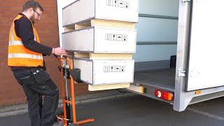 Lift Up to 200KG! Zero High Lift Pallet Truck - Manual Stacker & Keg Lifter