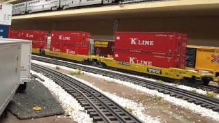 MTH Union Pacific intermodal Pacer Stacktrain