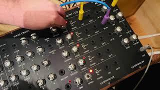 Curetronic Modular Synth Rare 6U Version Steiner Parker VCF ADSR Quint LFO Quad CV LFO WaveCrush