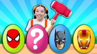 Superhero Surprize Eggs +More Kids Songs by Viva 4Kids