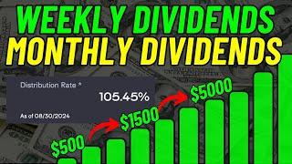 WEEKLY Dividend ETFs BETTER Than Monthly Dividends?