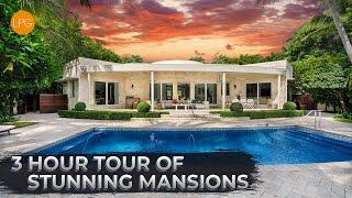 3 Hour Tour Of STUNNING Millionaire MANSIONS | LUXURY REAL ESTATE Tour 2024