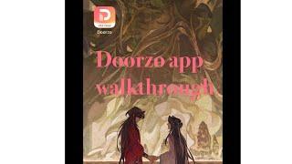 Doorzo App walkthrough and navigation