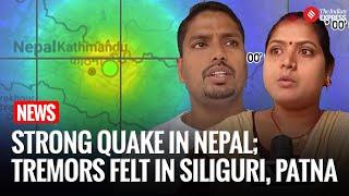 Locals React As 6.1 Magnitude Earthquake Hits Nepal And India