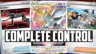 MOST OBNOXIOUS ARCEUS VSTAR CONTROL DECK! - (Pokemon TCG Deck List + Matches)