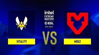 Vitality vs. MOUZ - IEM Rio 2024 - Quarter-final