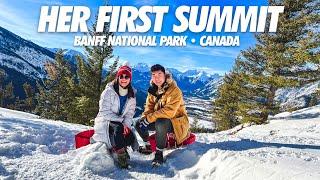 THE FORD TRANSIT VAN TOUR & VENUS SUMMIT HER FIRST MOUNTAIN • Banff Day 2