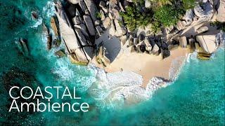 Scenic Aerial Coastal Ambience Music Full HD